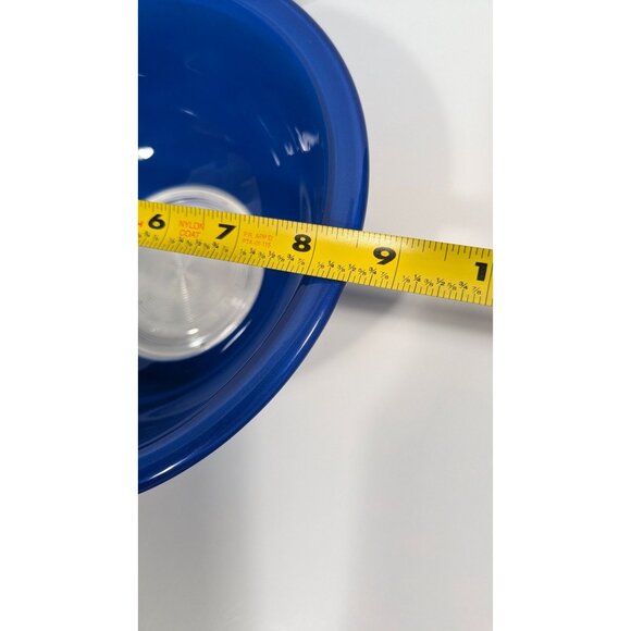 Pyrex 323 Blue Mixing Bowl 1.5L Glass Kitchenware Collectible Vintage - Picture 4 of 11